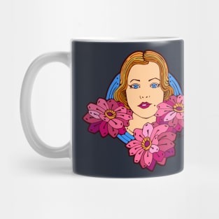 Four Pretty Flowers Mug